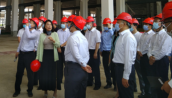 【城建新聞】珠海市委書記呂玉印一行蒞臨我司格力冷水機(jī)組智能制造工廠項目考察指導(dǎo)工作